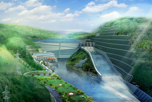 长顺老挝南塔河1号水电站项目